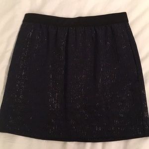 Navy skirt with pockets